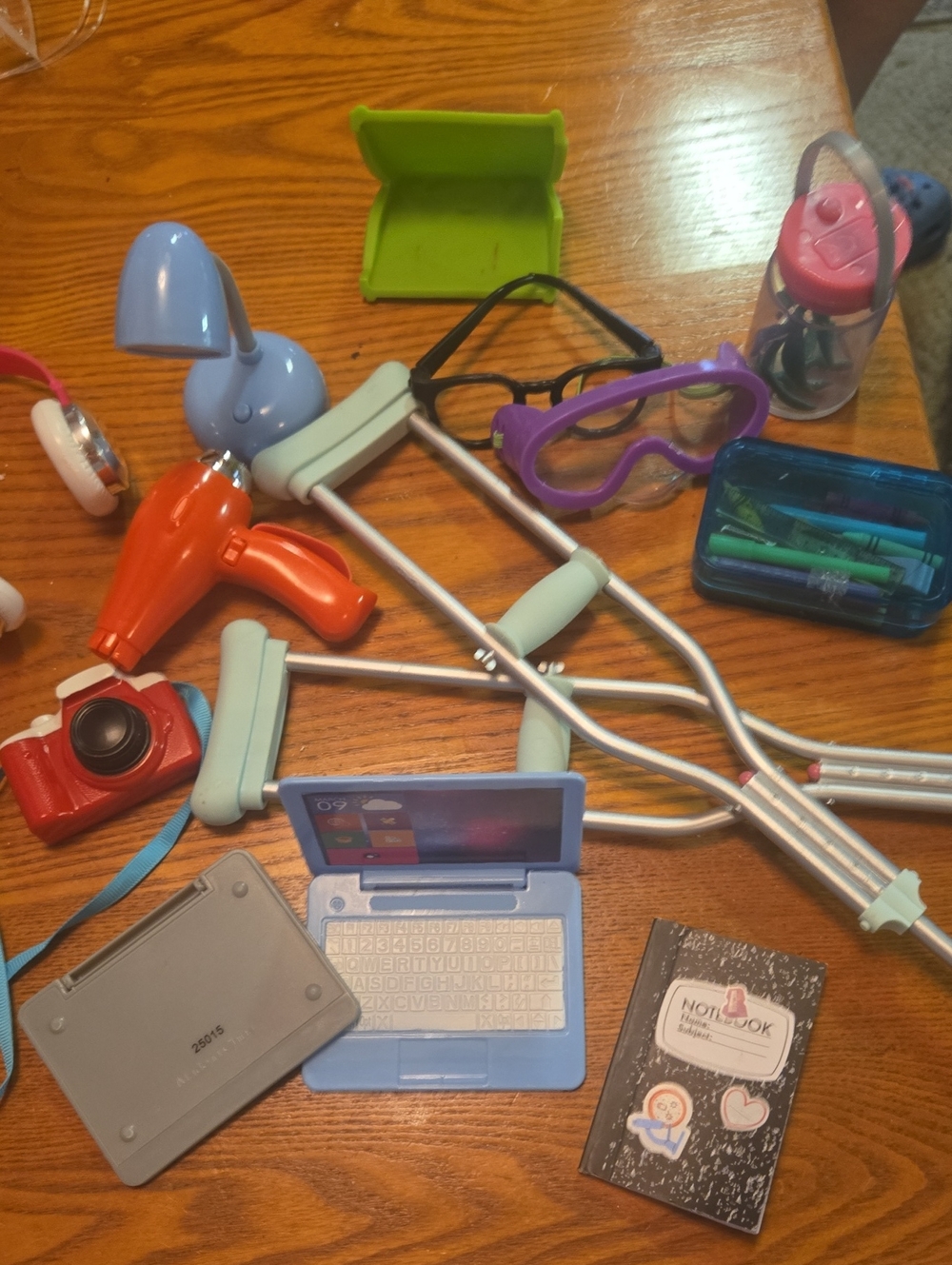 American GIRL Toy Medical Crutches Other Items